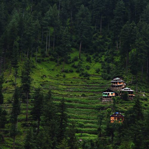 Houses in Neelum Valley