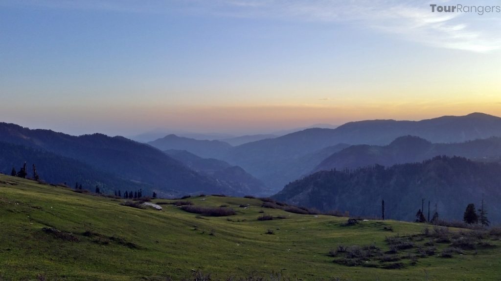 Musa Ka Musalla, Sunset view from Khori Campsite